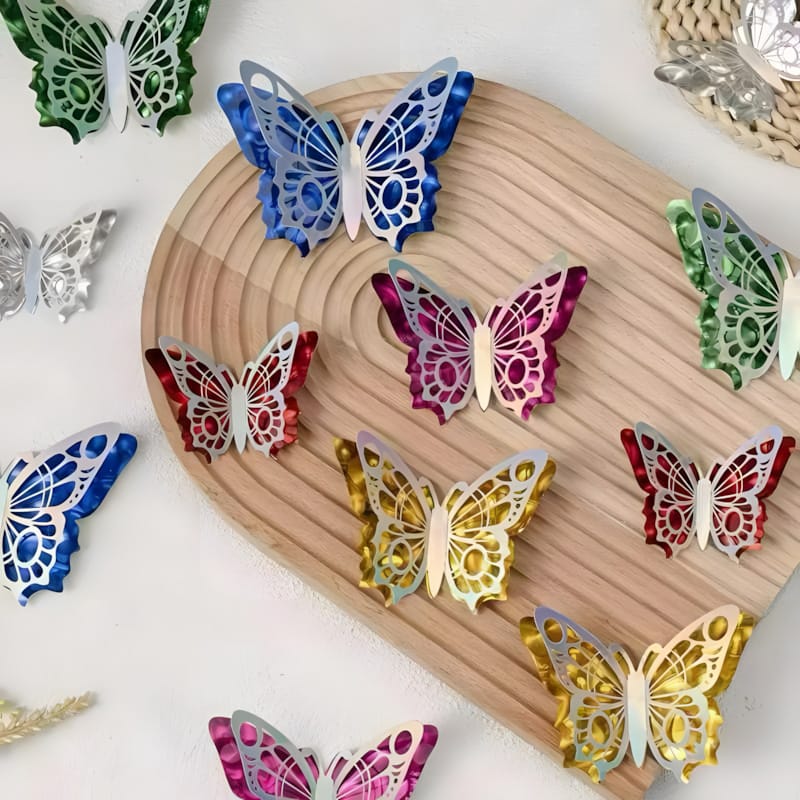 3D butterfly 12PCS