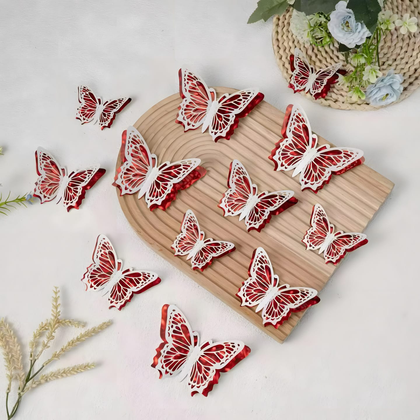 3D butterfly 12PCS