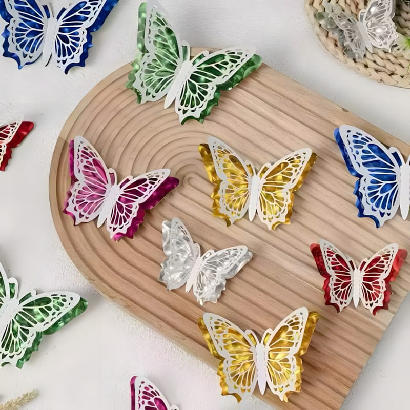 3D butterfly 12PCS