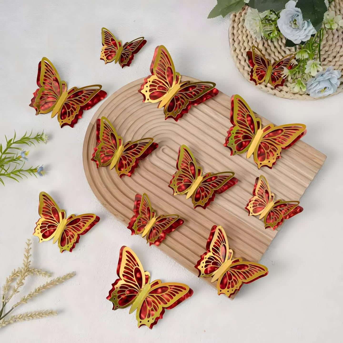 3D butterfly 12PCS