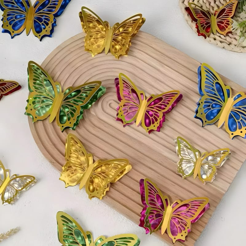 3D butterfly 12PCS
