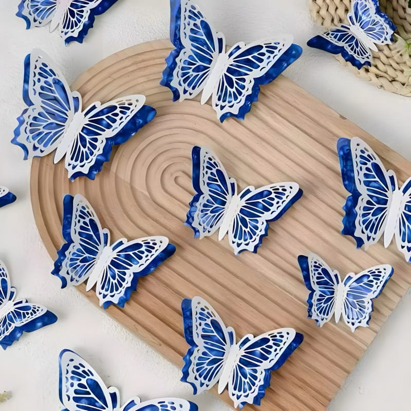3D butterfly 12PCS