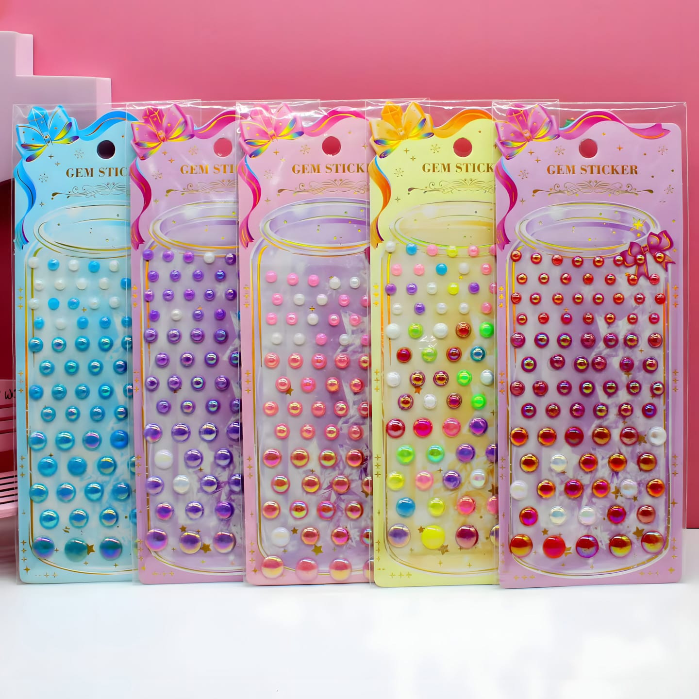 ABS-167 Single Gem Shape Diamond Sticker