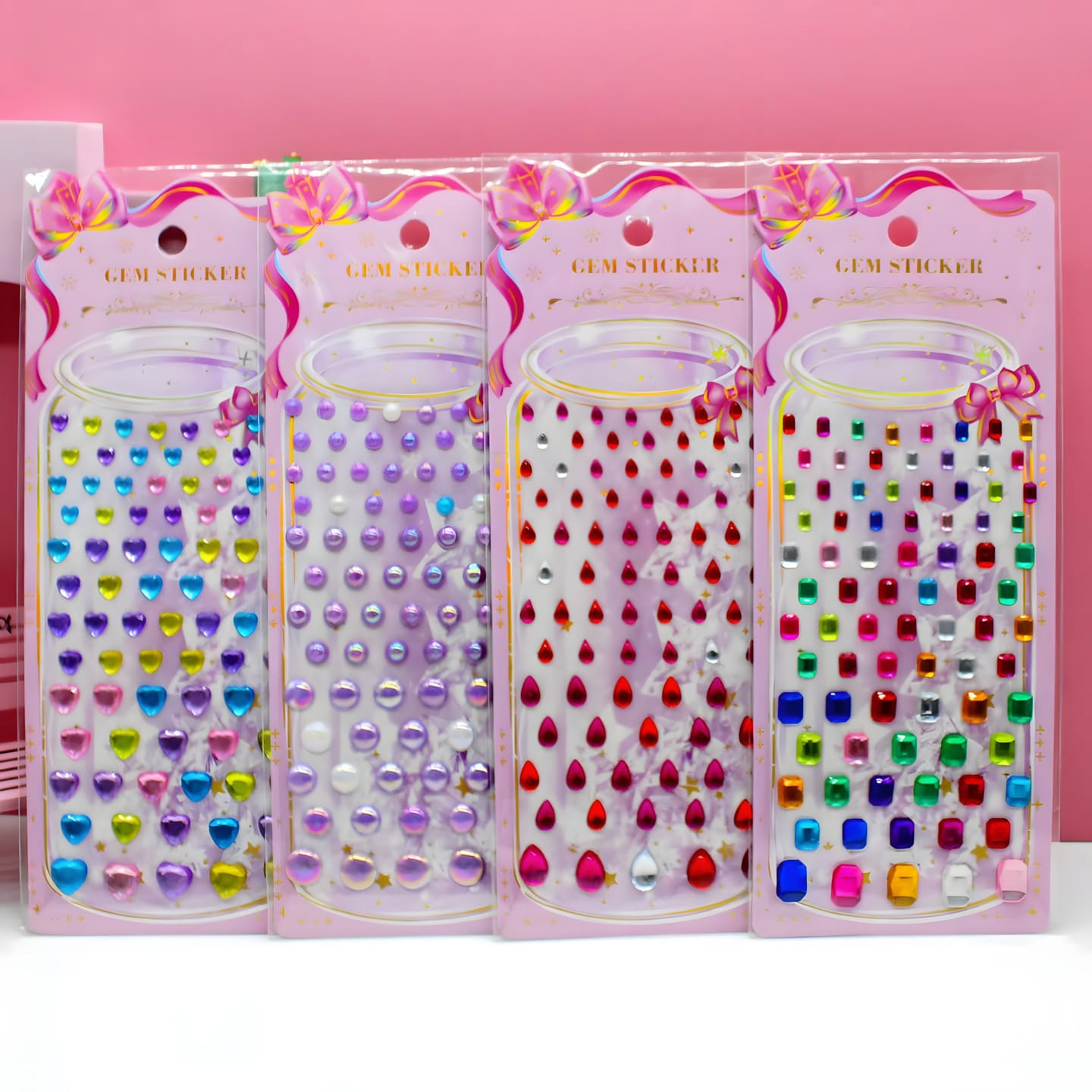 ABS-167 Single Gem Shape Diamond Sticker