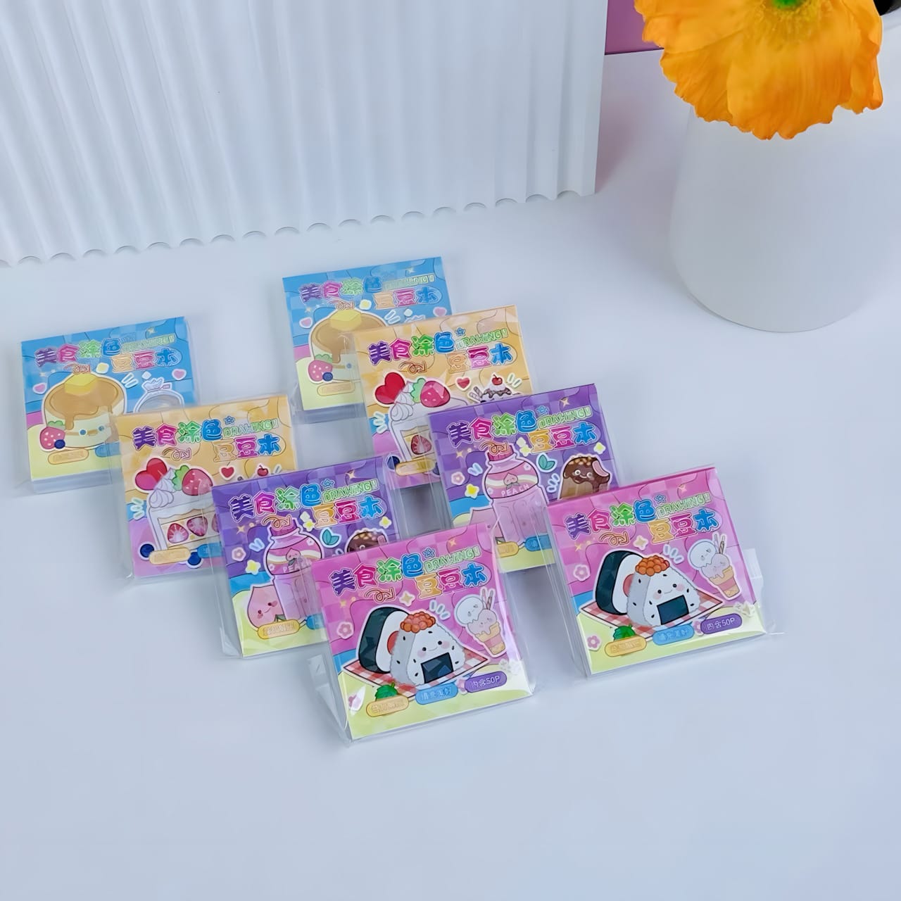 CS-056 Coloring Dot Sticker Book 50pcs