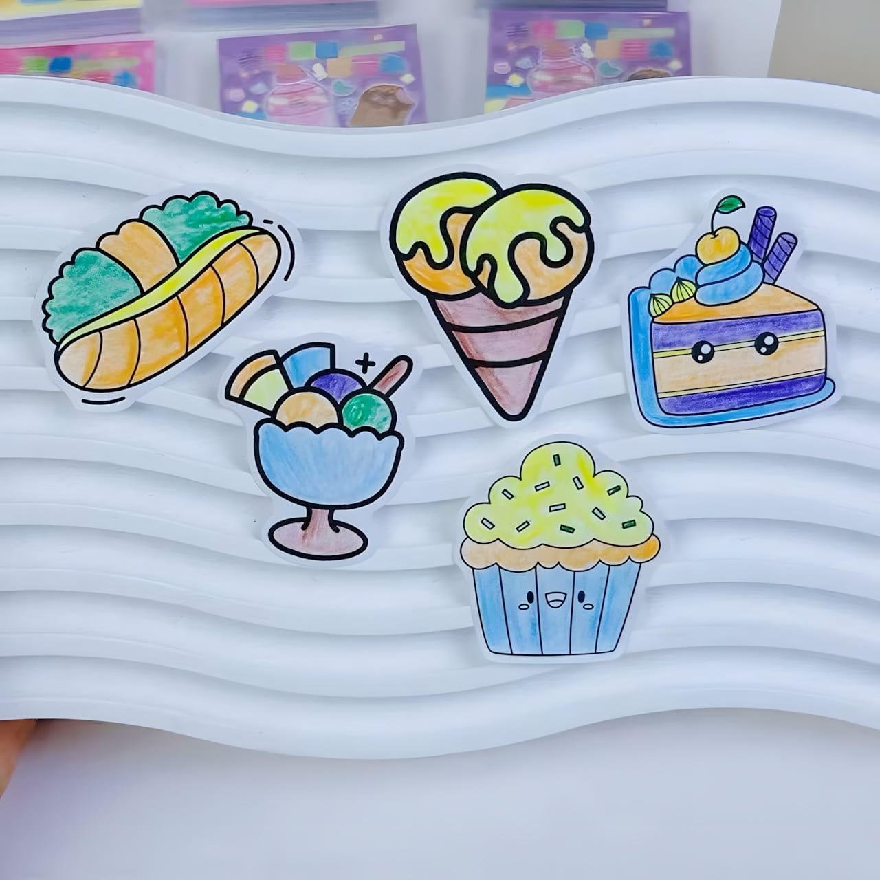 CS-056 Coloring Dot Sticker Book 50pcs