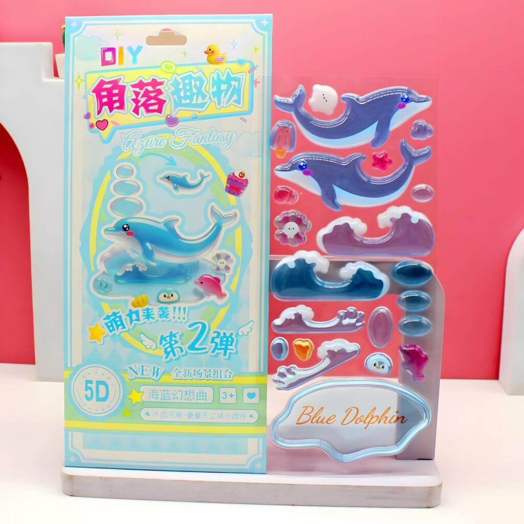 DDL-001 Jenga Relief Sticker