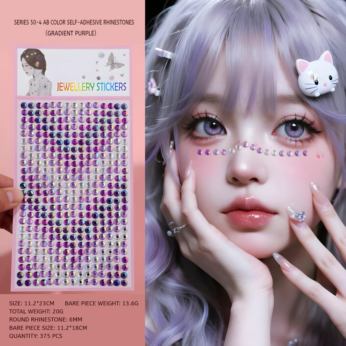 DFF-05 Face Party Sticker