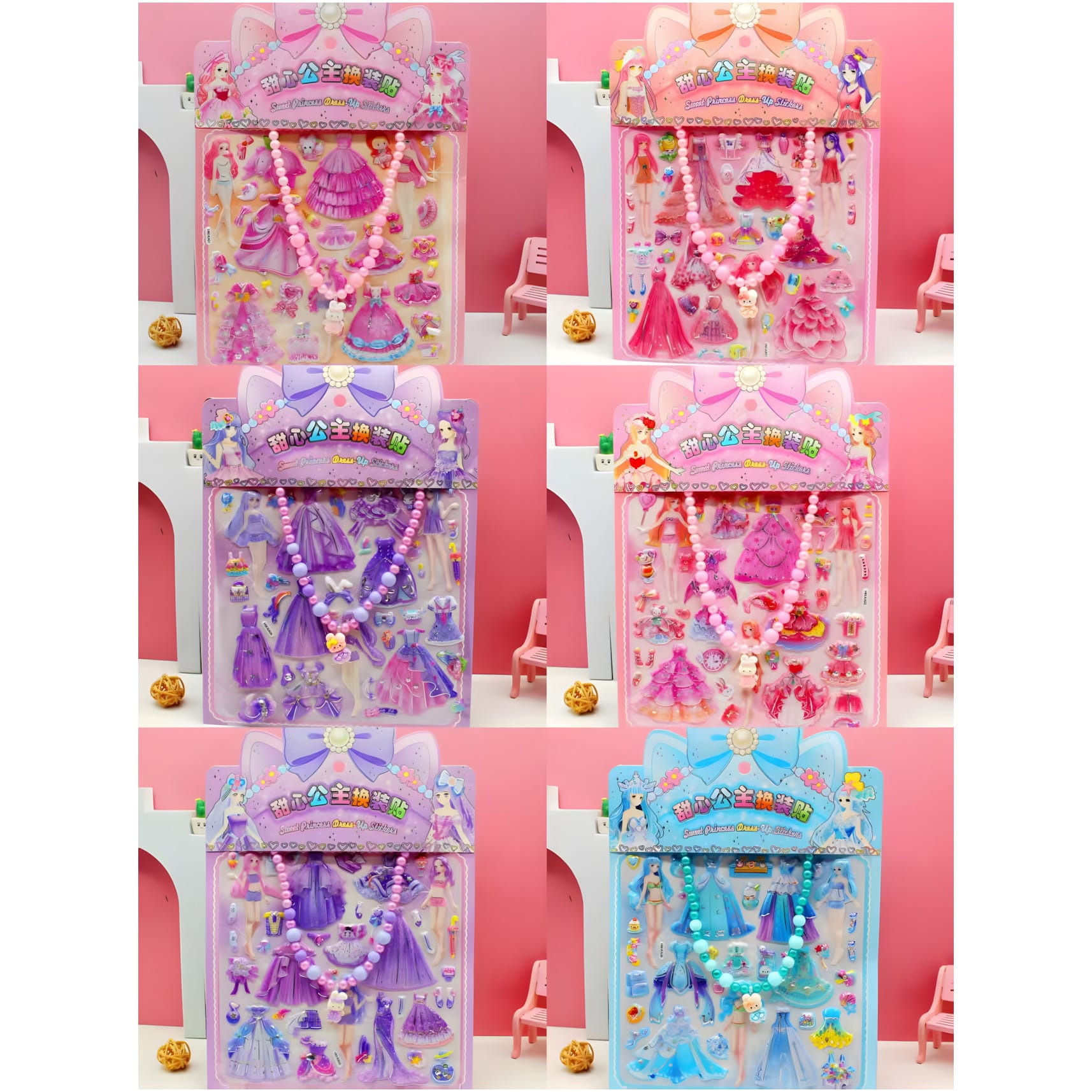 HM-LC Necklace Dress-up Sticker