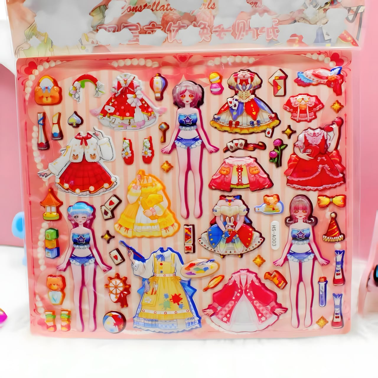 HS-A Double-layer 3D sticker