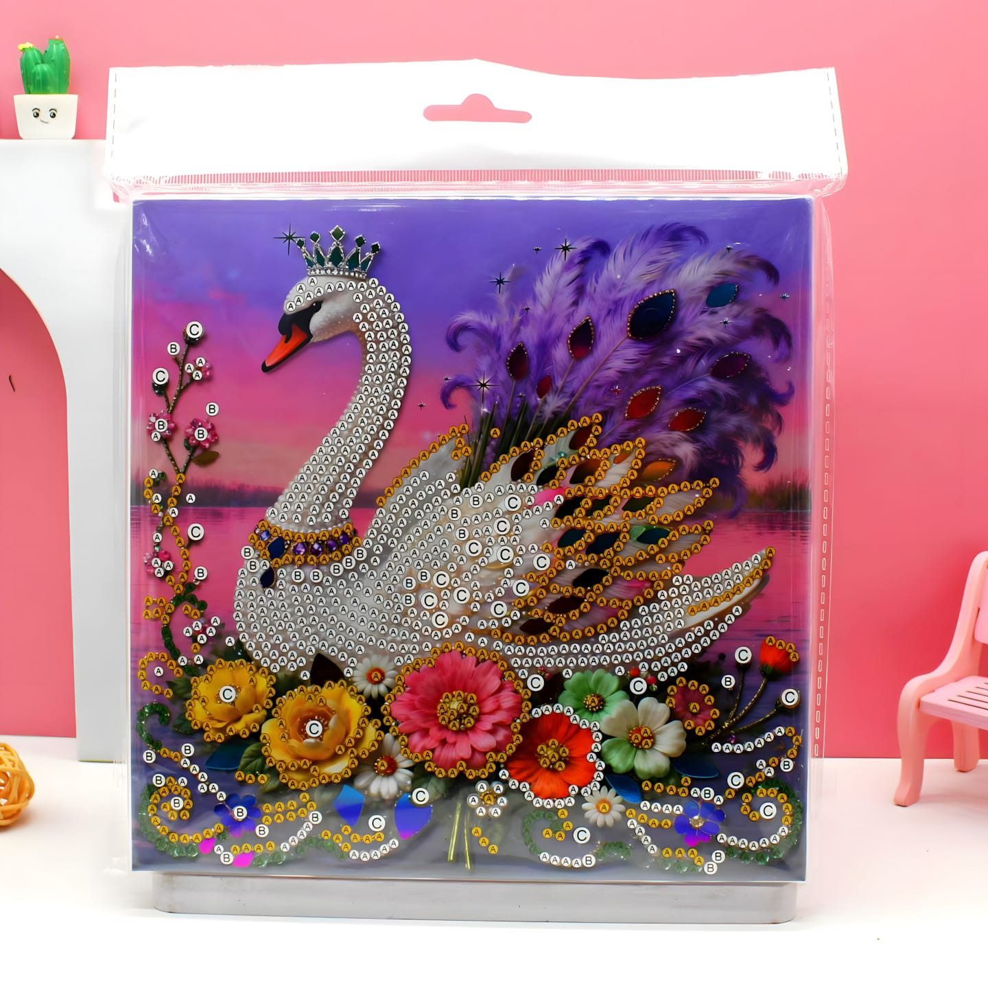 HXD-139 Cold-press Rainbow Pearl Painting (12 Designs)