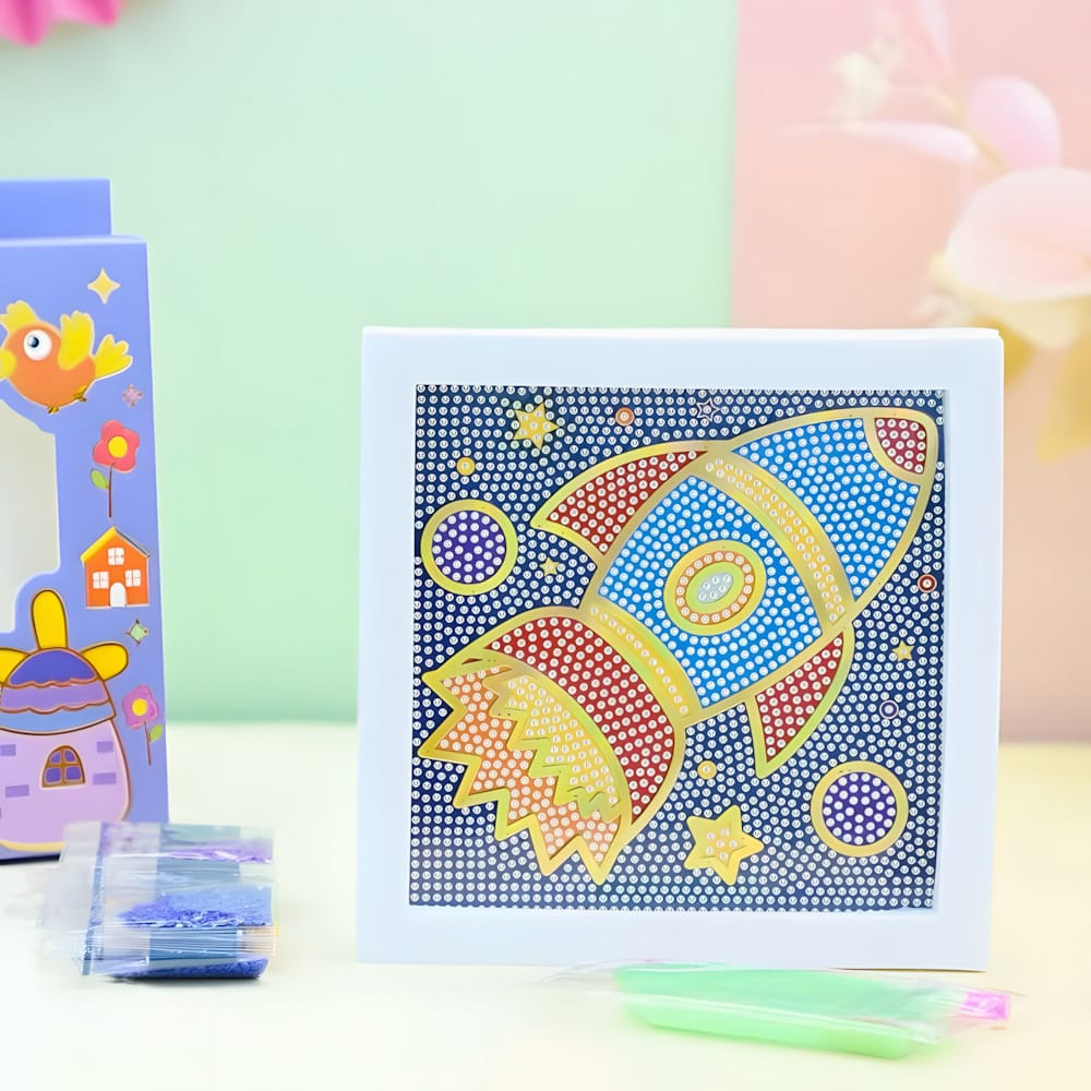 HXD Premium Frame Diamond Painting DIY