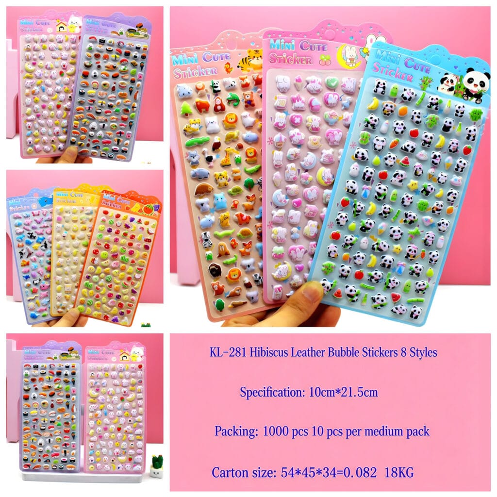 KL-281 3D Foam Sticker