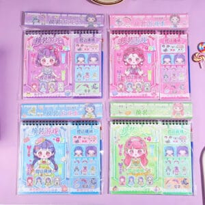 LD601 Boxed Dress-up Sticker wholesale kids stickers by StickerJaki