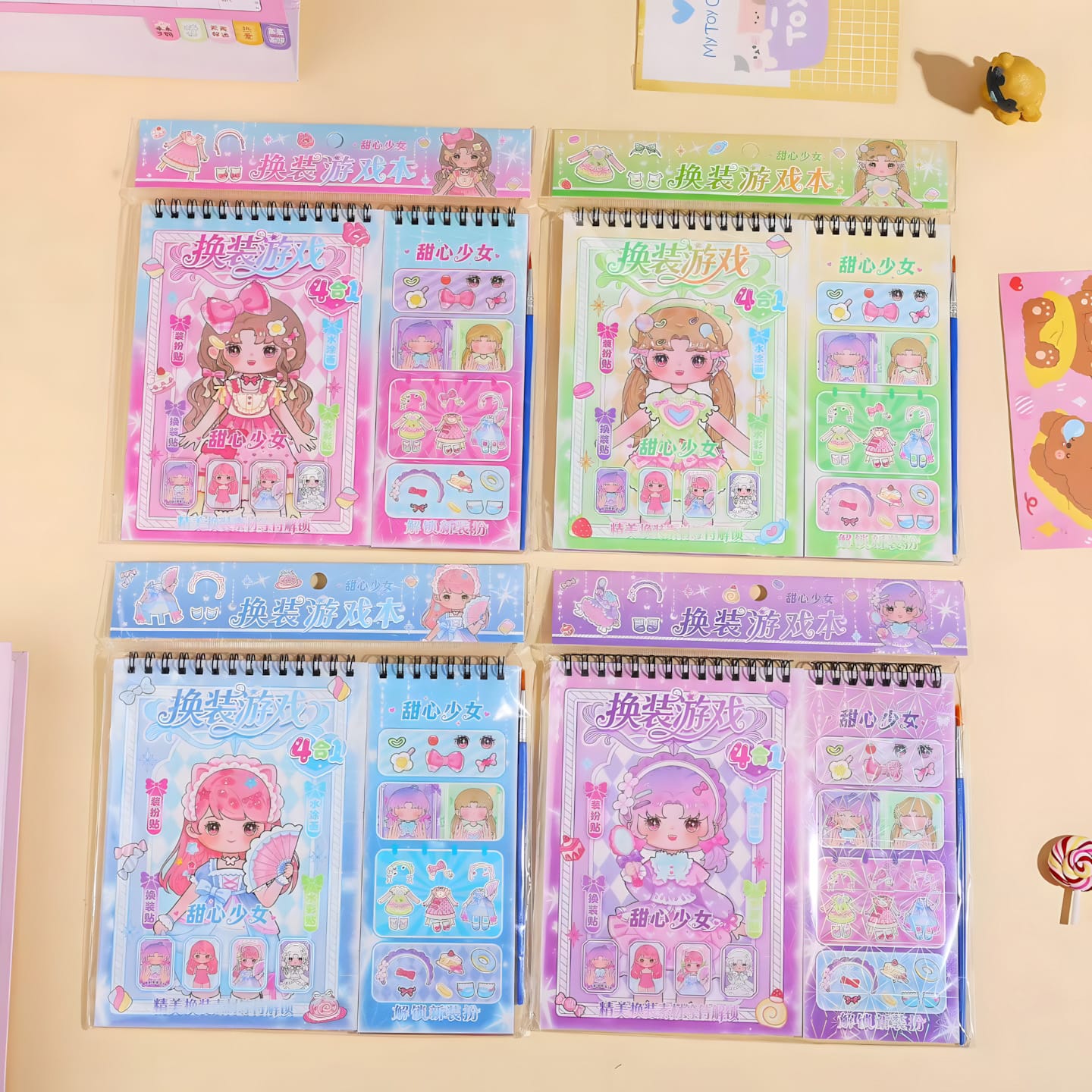 LD601 Boxed Dress-up Sticker