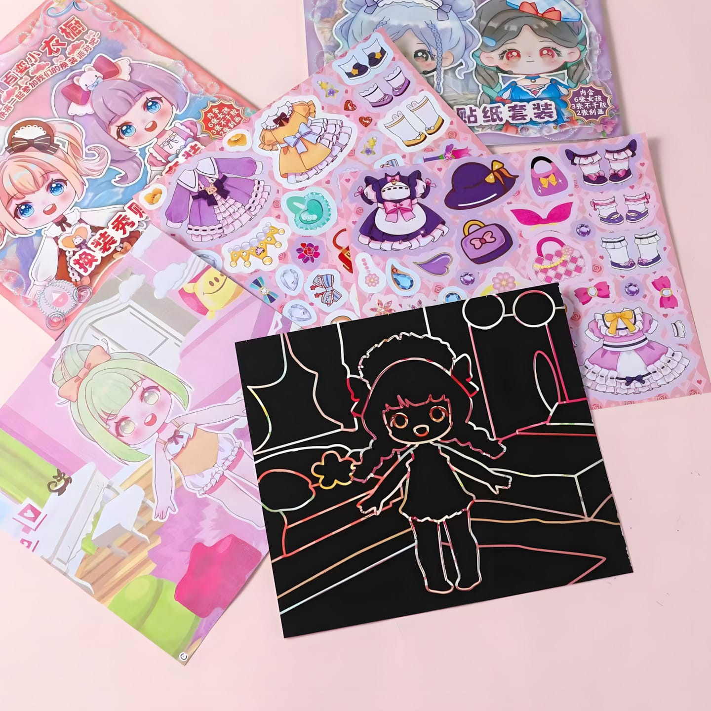MM-020 Dress-Up Show Sticker Set 11pcs