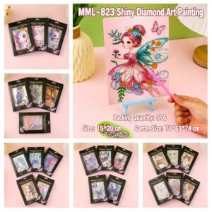 MML-823 Glitter Diamond Painting DIY (24 Designs)