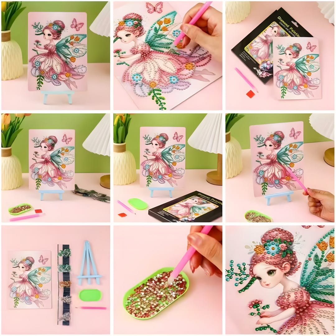 MML-823 Glitter Diamond Painting DIY (24 Designs)