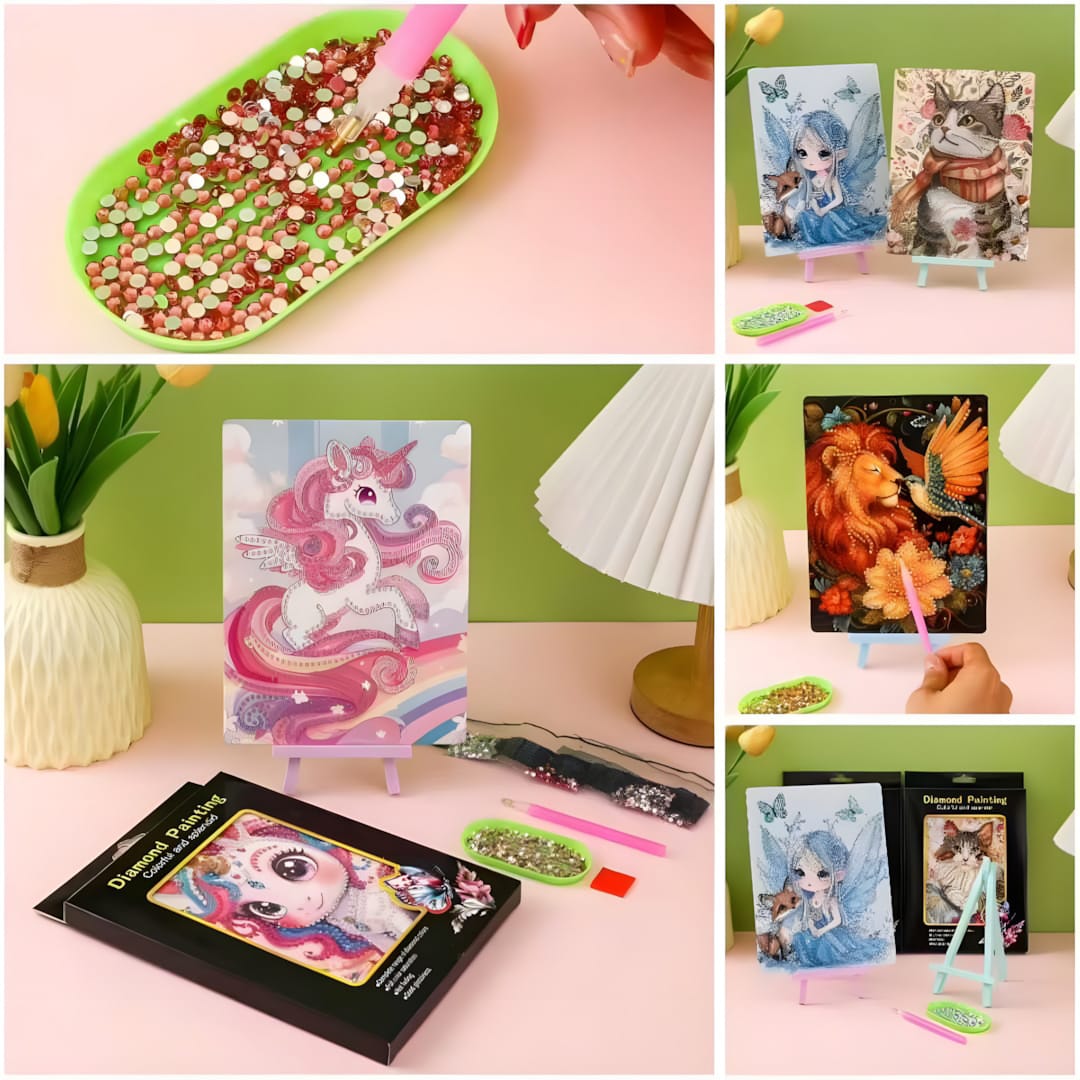 MML-823 Glitter Diamond Painting DIY (24 Designs)