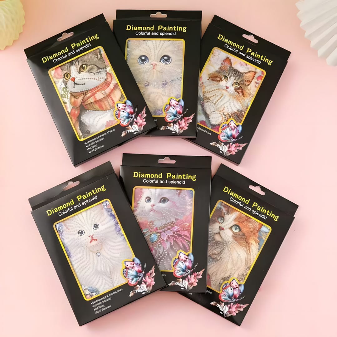 MML-823 Glitter Diamond Painting DIY (24 Designs)