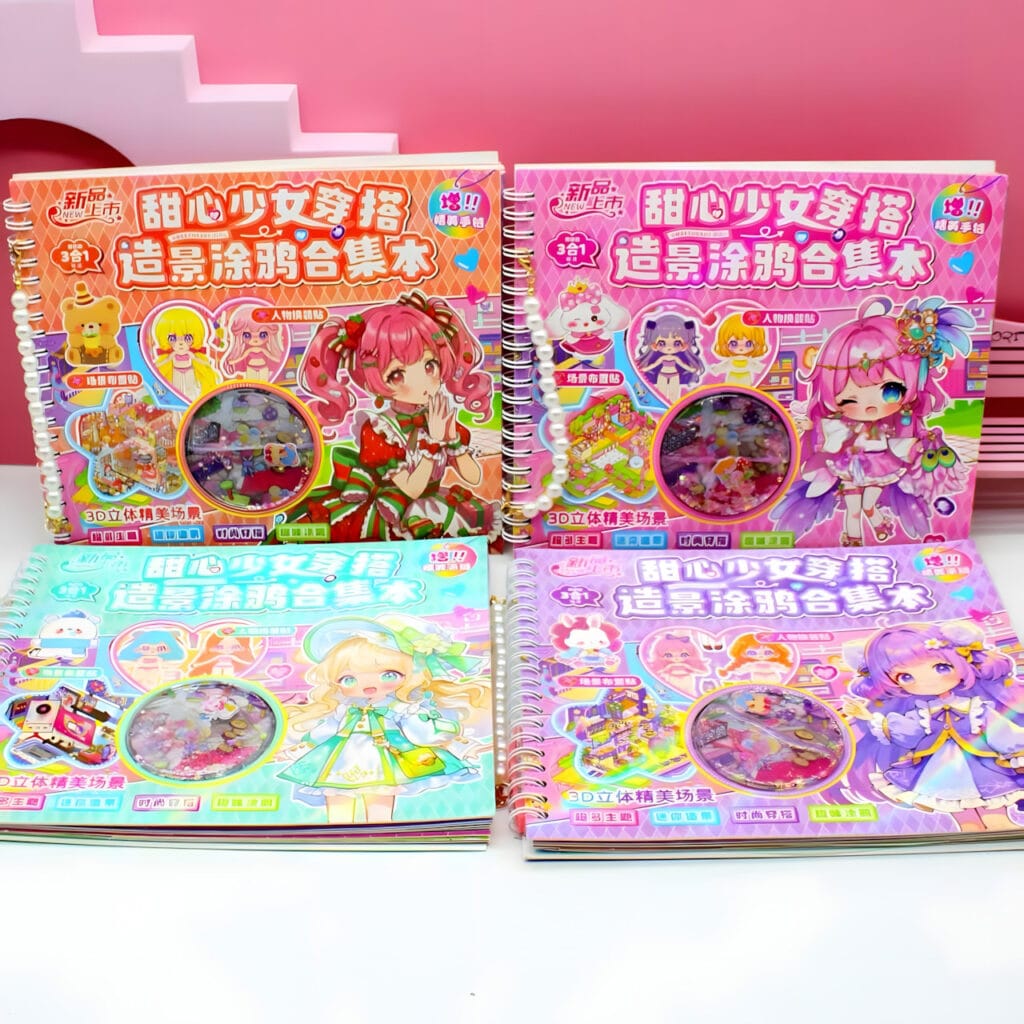MX-A005 Bracelet Quicksand Landscape Doodle Book