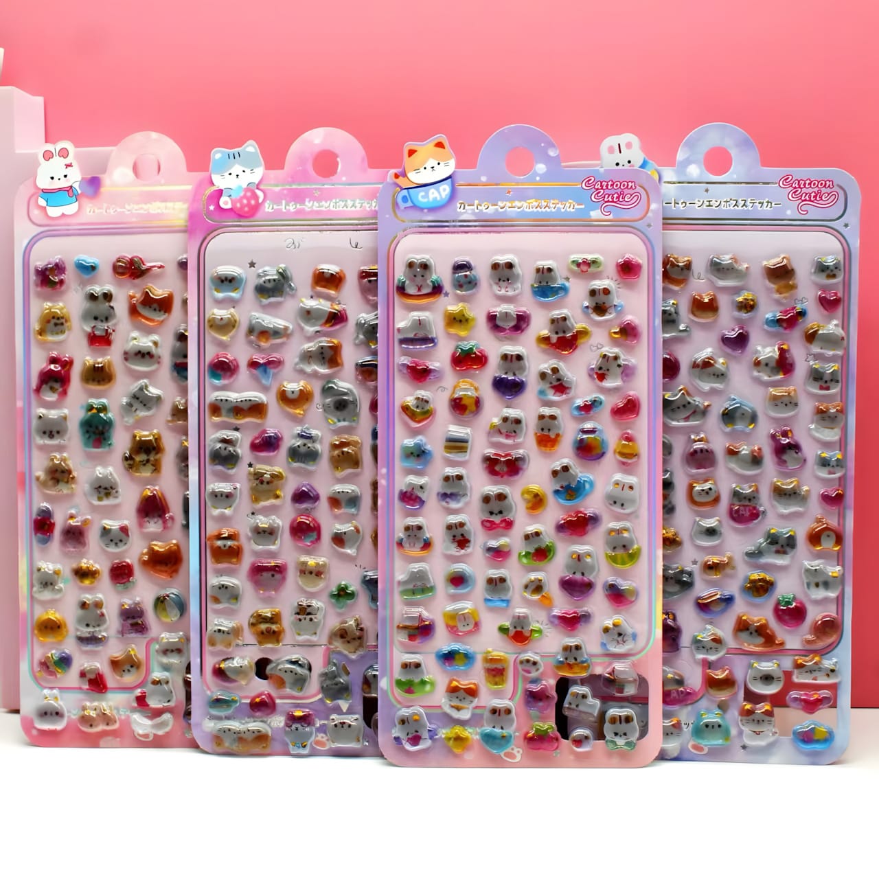 SY-1142 Japanese-Style 3D Embossed Stickers