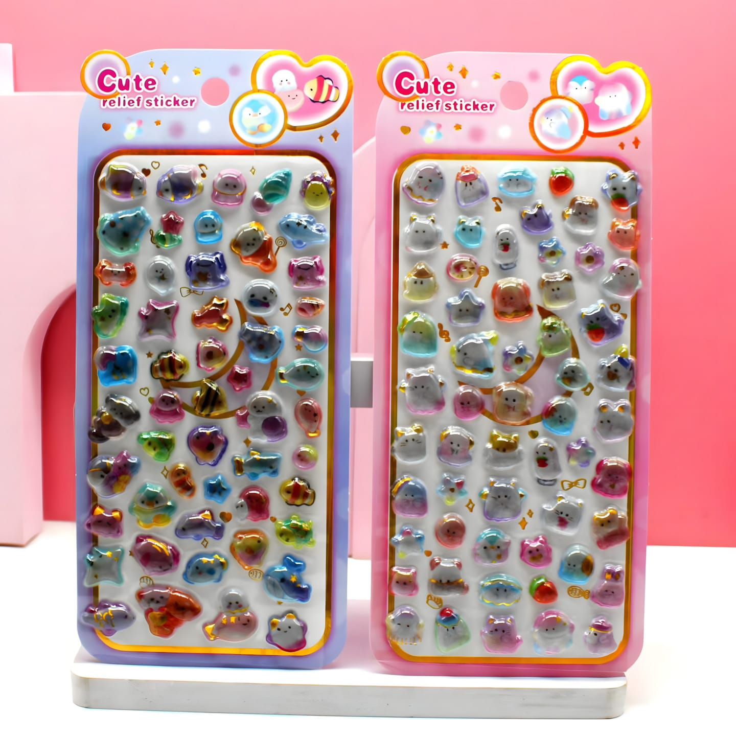 SY-1159 3D Embossed Stickers