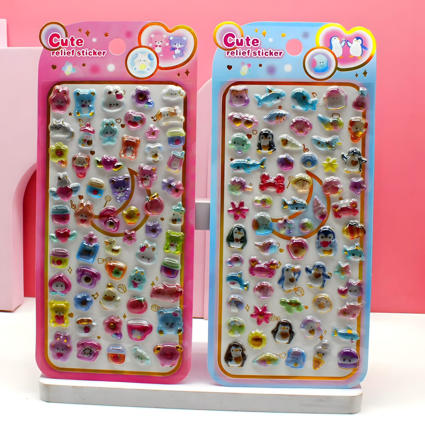 SY-1159 3D Embossed Stickers