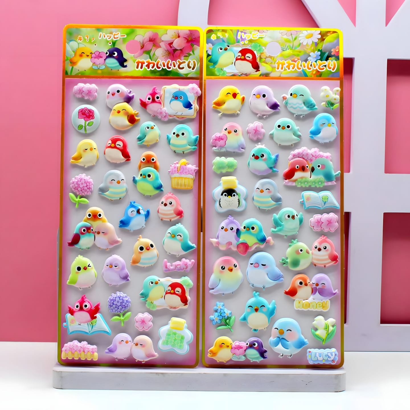 SY-1258 High Puffy 3D Stickers