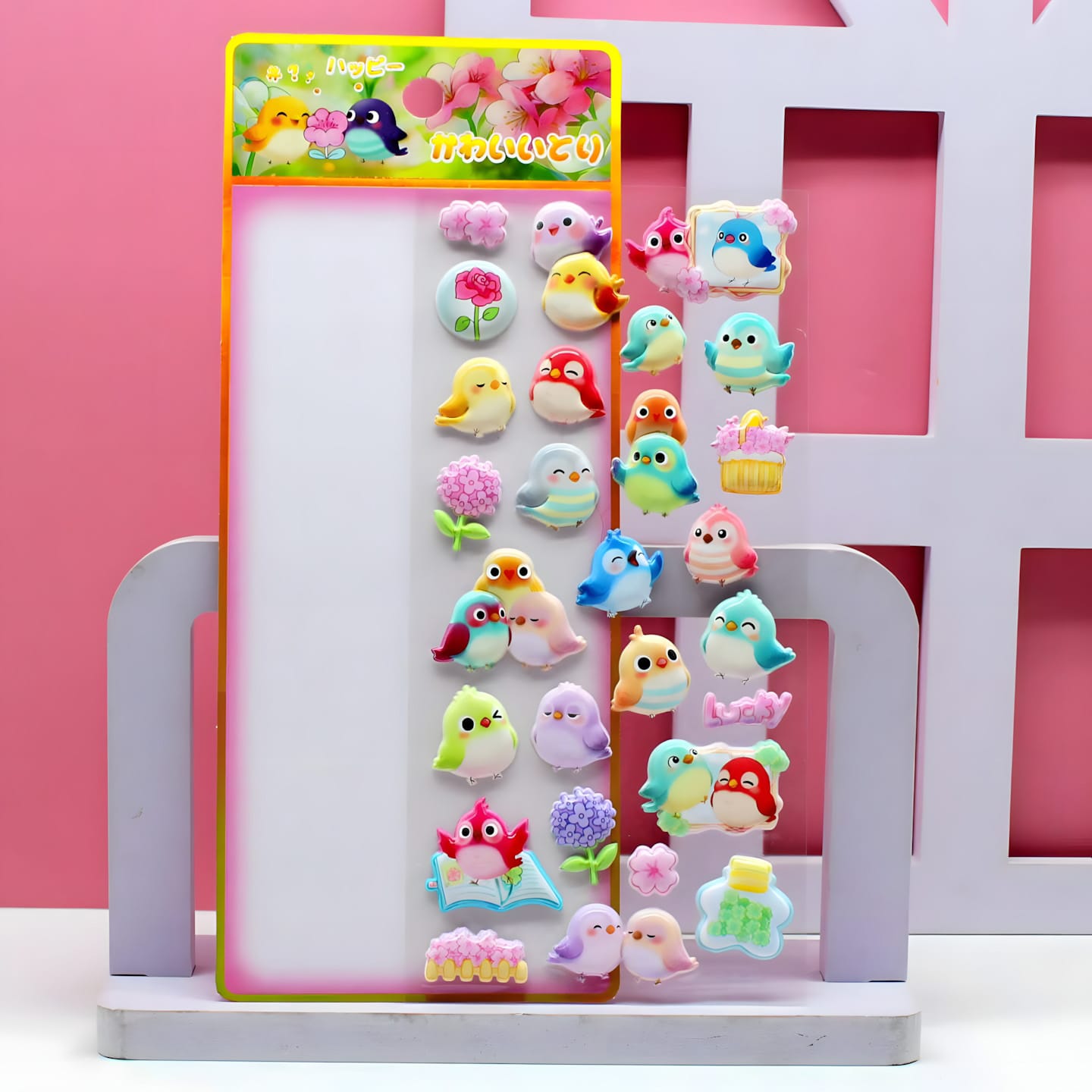 SY-1258 High Puffy 3D Stickers