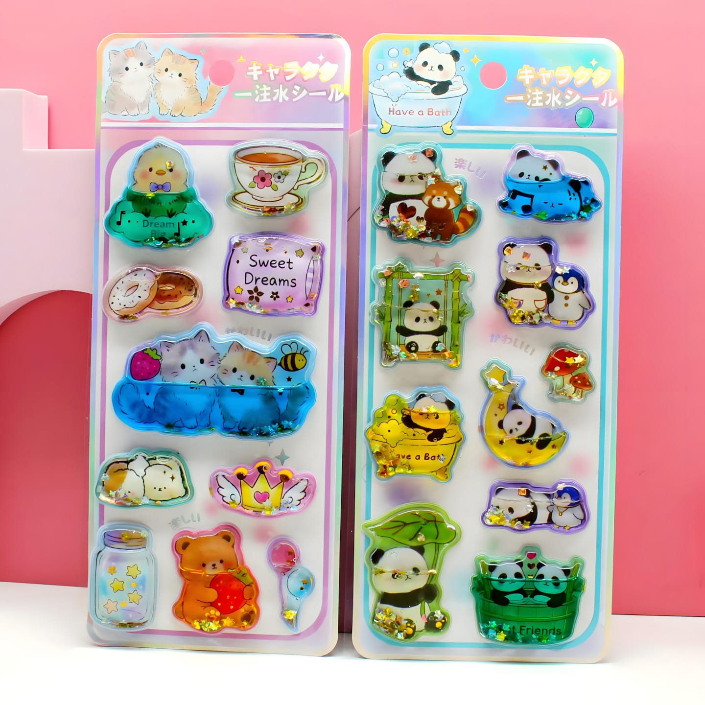 SY-1289 Shake-a-Boo Water Stickers