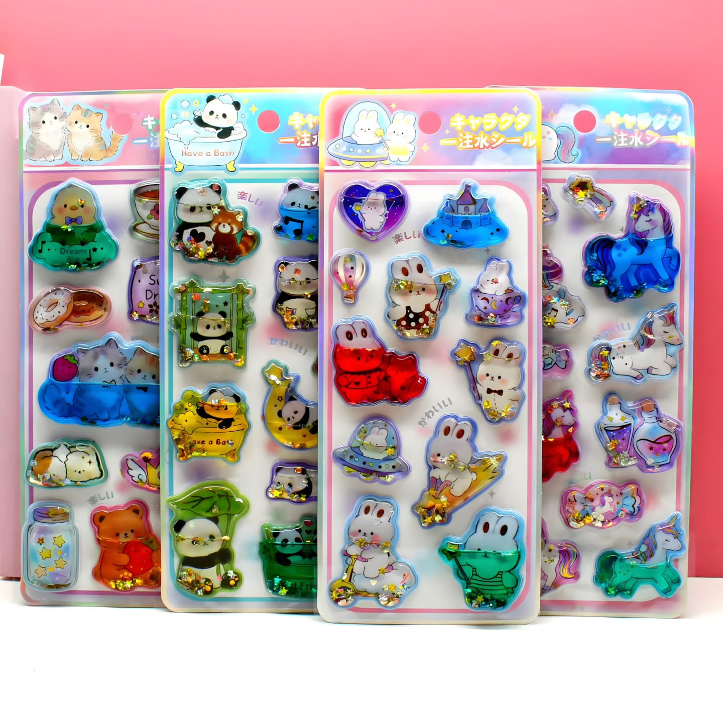 SY-1289 Shake-a-Boo Water Stickers