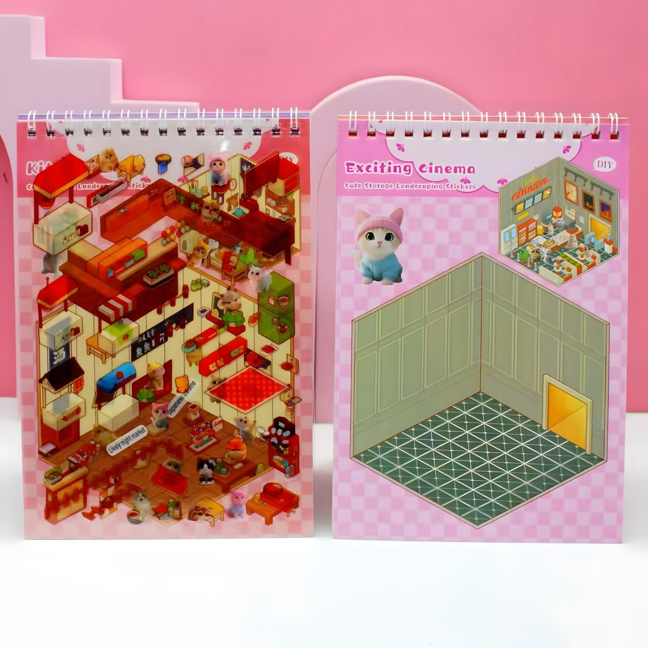 SZ-358 Scene Sticker Book DIY