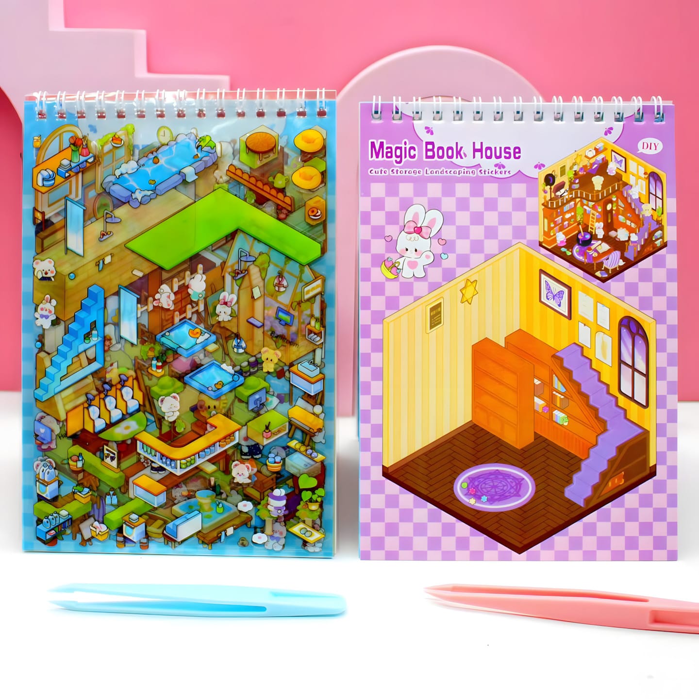 SZ-358 Scene Sticker Book DIY