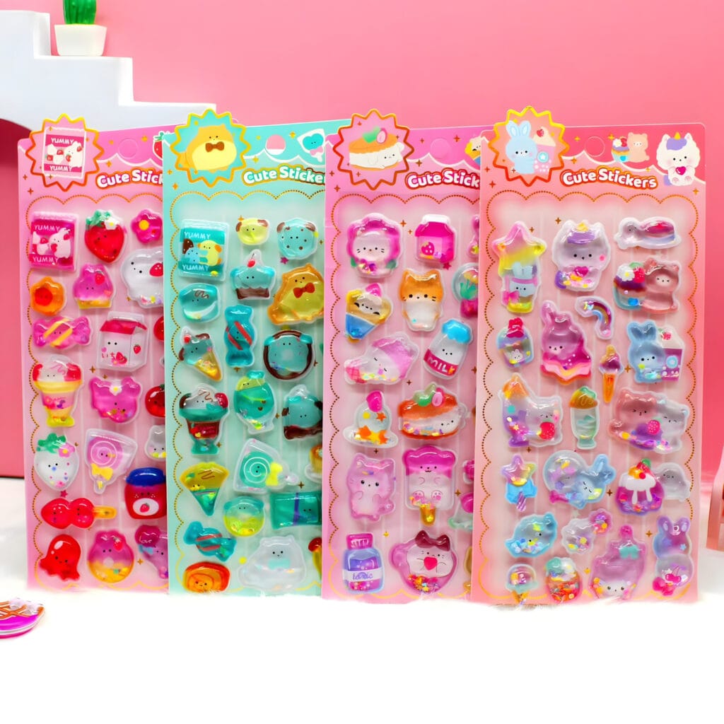 TF-001 Shake-a-Boo Water Stickers