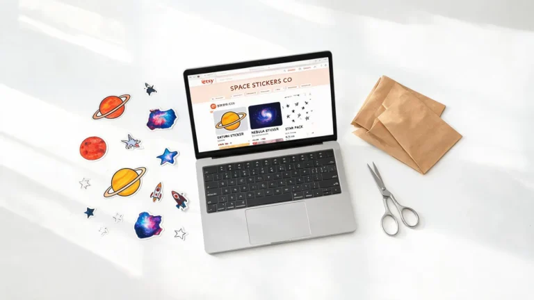 How to start a sticker business guide