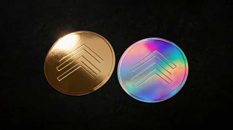 Foil vs holographic sticker finishes