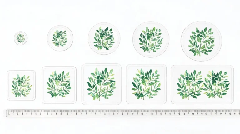 Sticker Sizes Guide: How to Choose the Right Size for Every Use Case