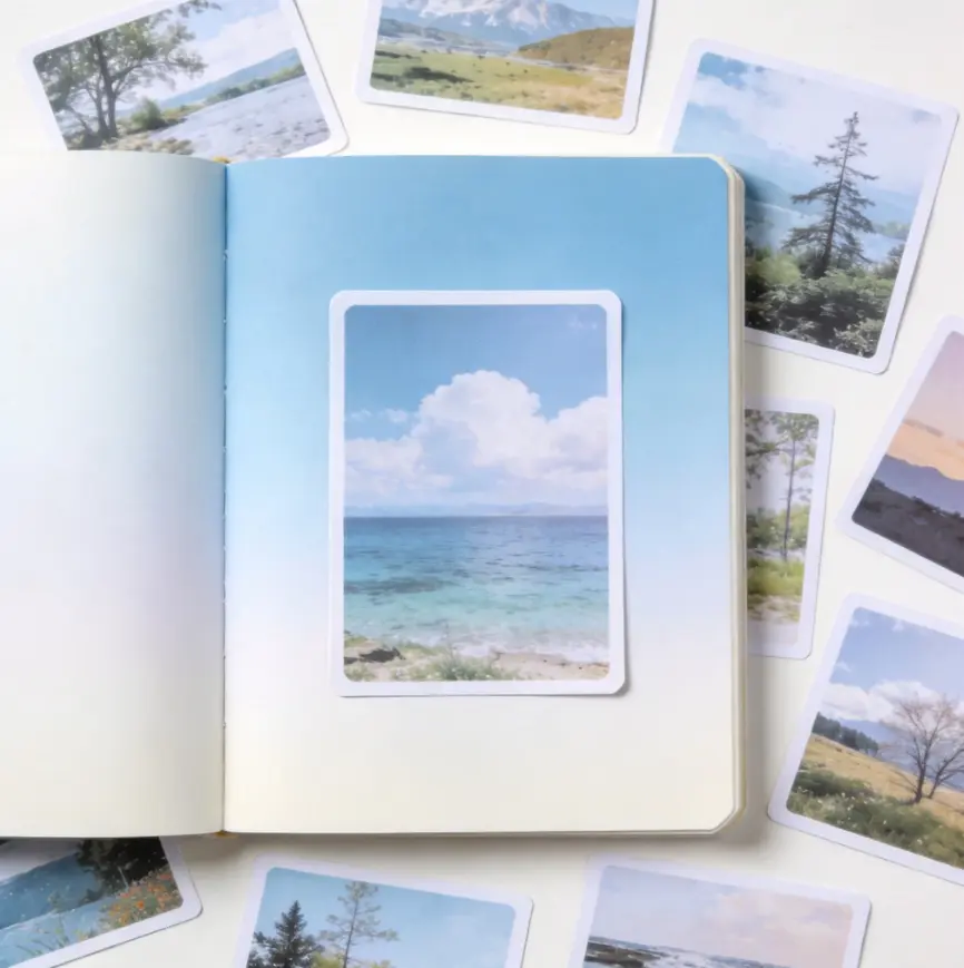 Landscape Sticker Book