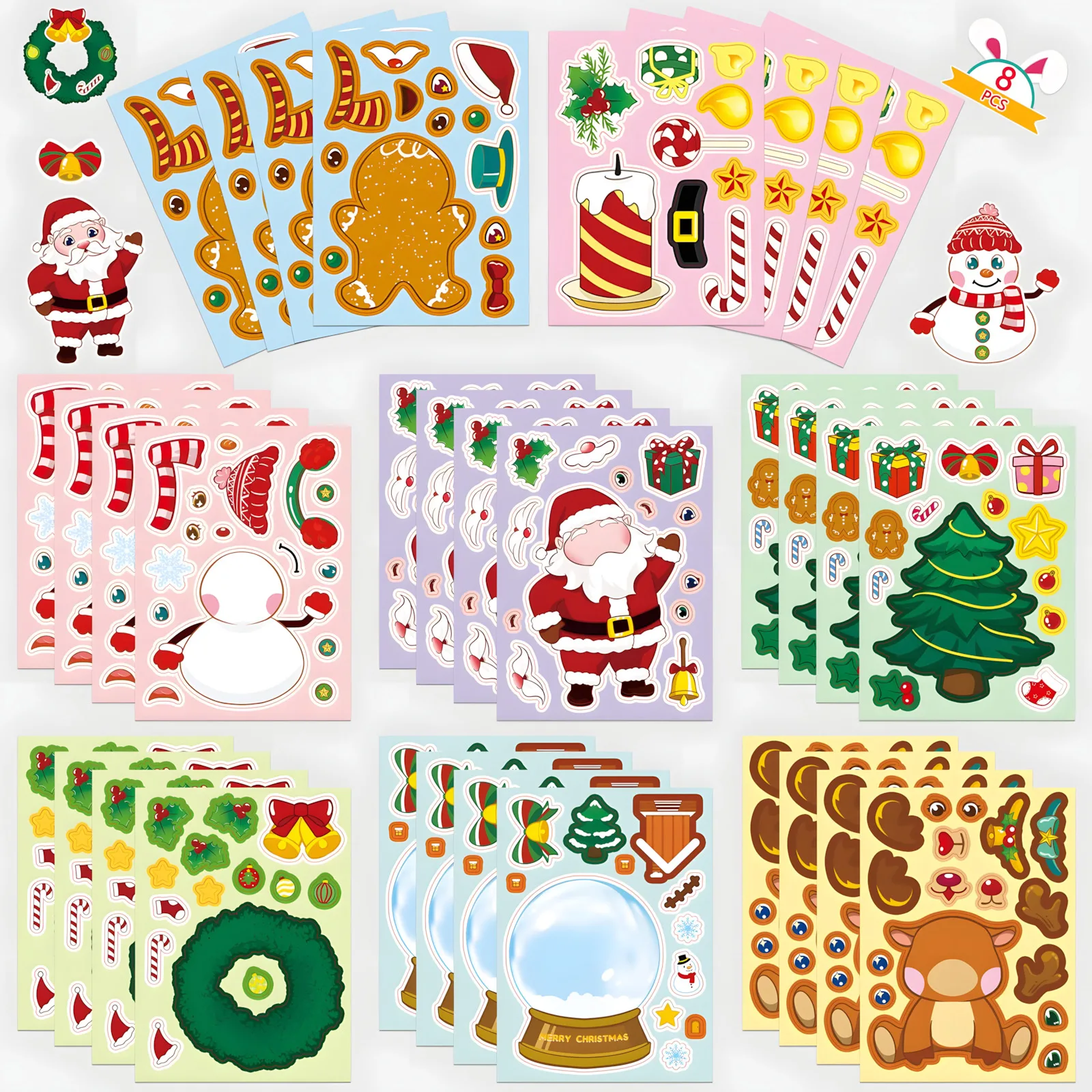 Christmas Face-Swap Stickers