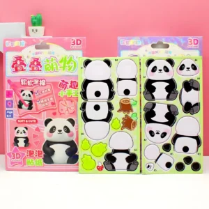 XJ-022 3D Foam Jenga Stickers