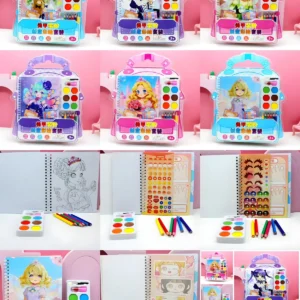 XL-ZYZ8023 Nail Art and Dress-Up Creative Painting Set wholesale kids sticker product