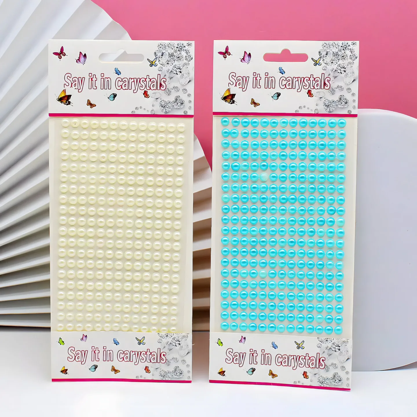 XY-006 Medium Pearl Gem Stickers