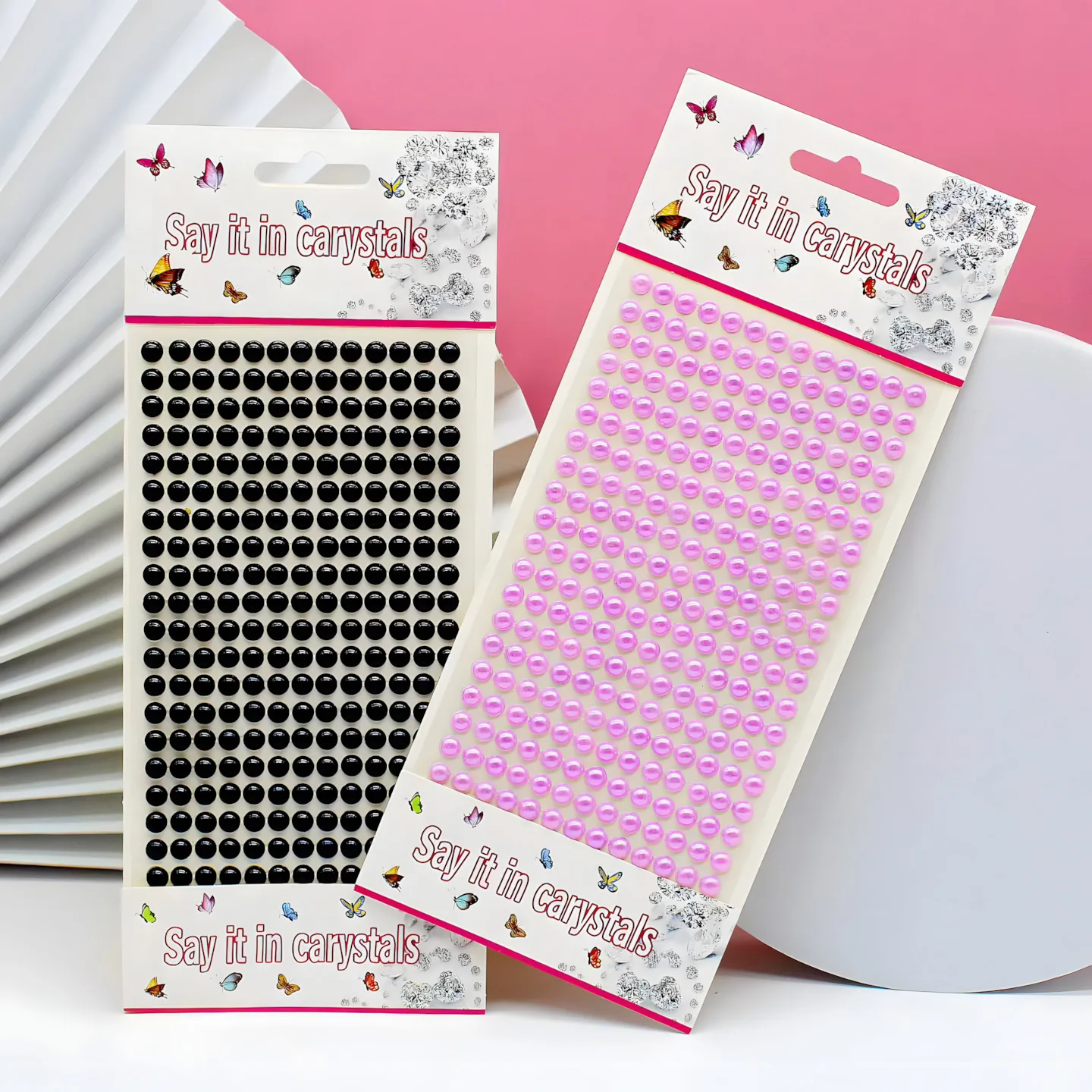 XY-006 Medium Pearl Gem Stickers