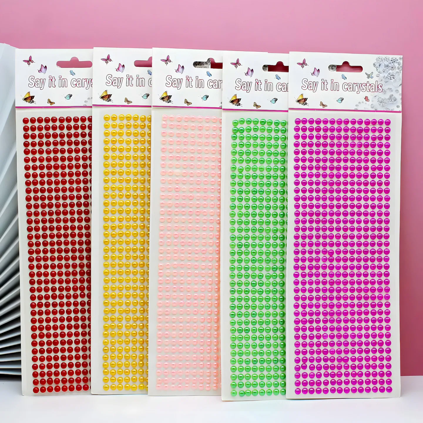 XY-007 Large Card Pearl Gems (504 pcs)