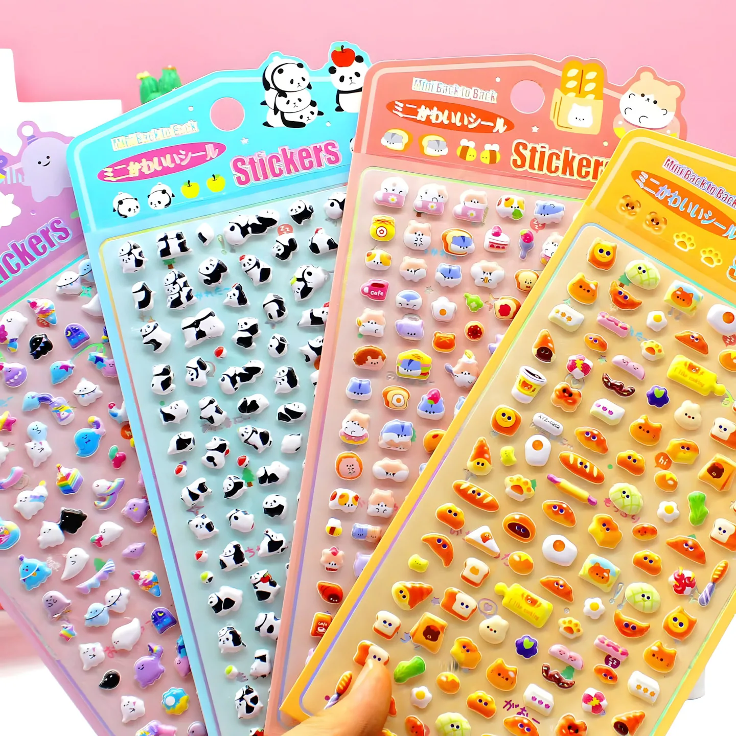 XYZ-02 Peach Skin Bubble Stickers