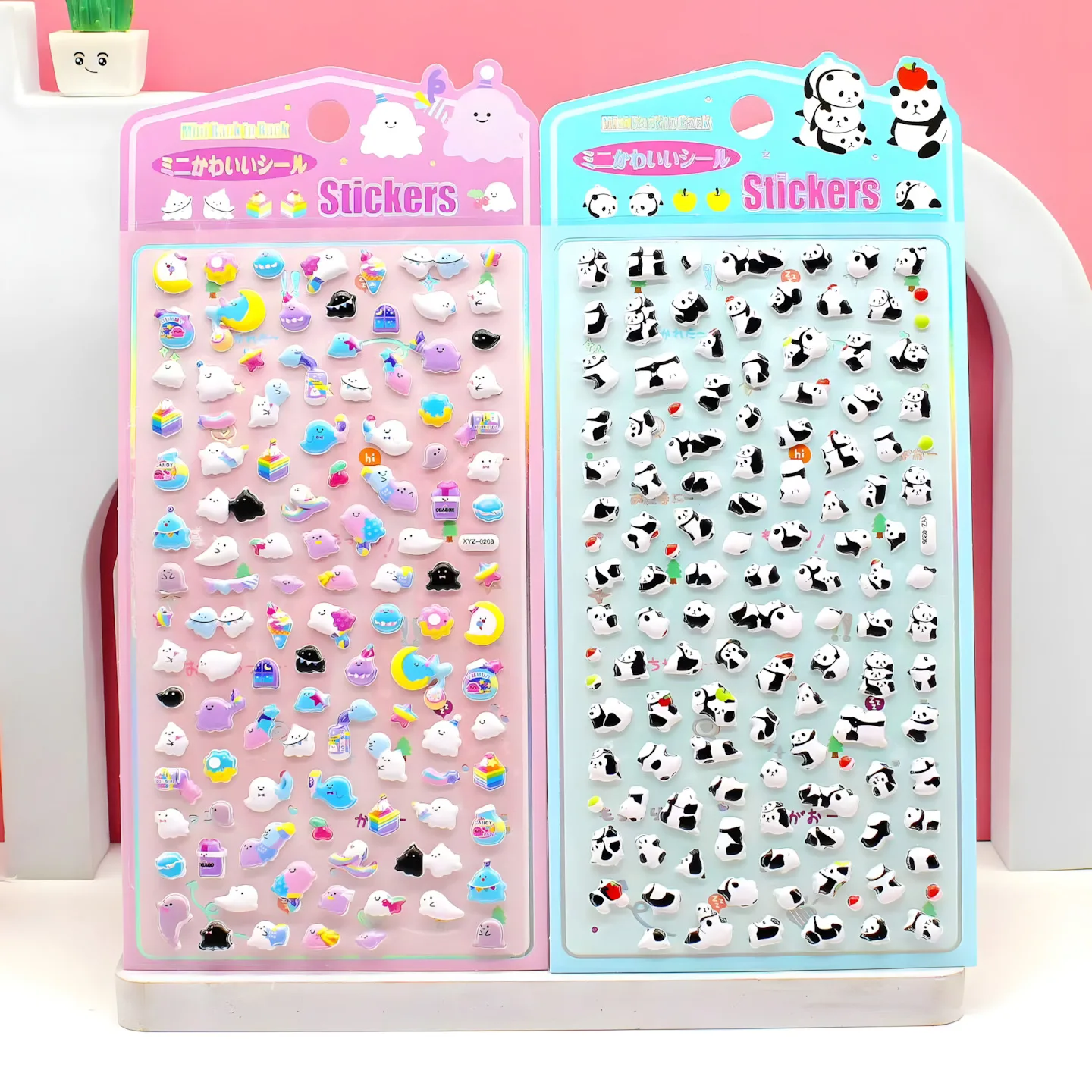 XYZ-02 Peach Skin Bubble Stickers