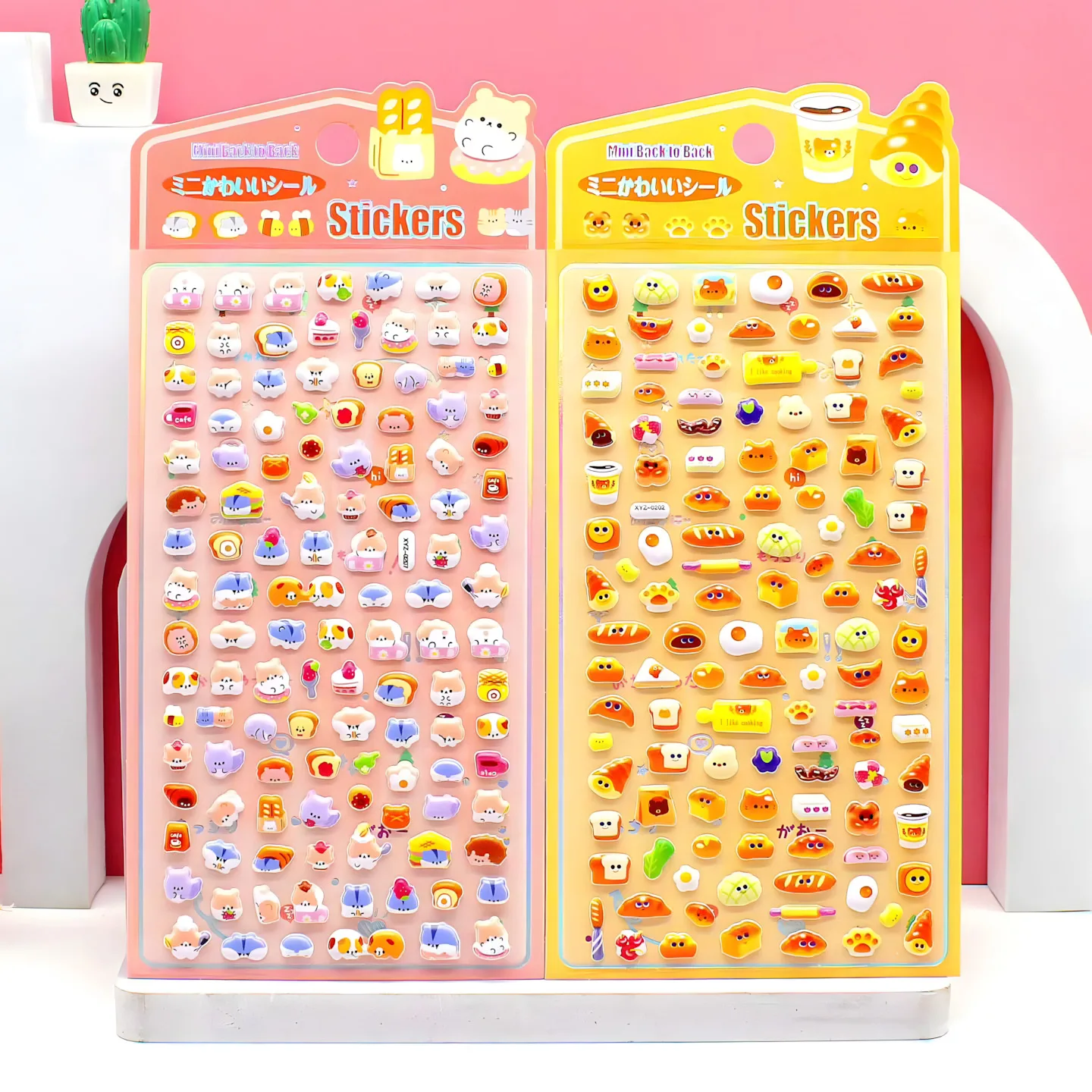 XYZ-02 Peach Skin Bubble Stickers