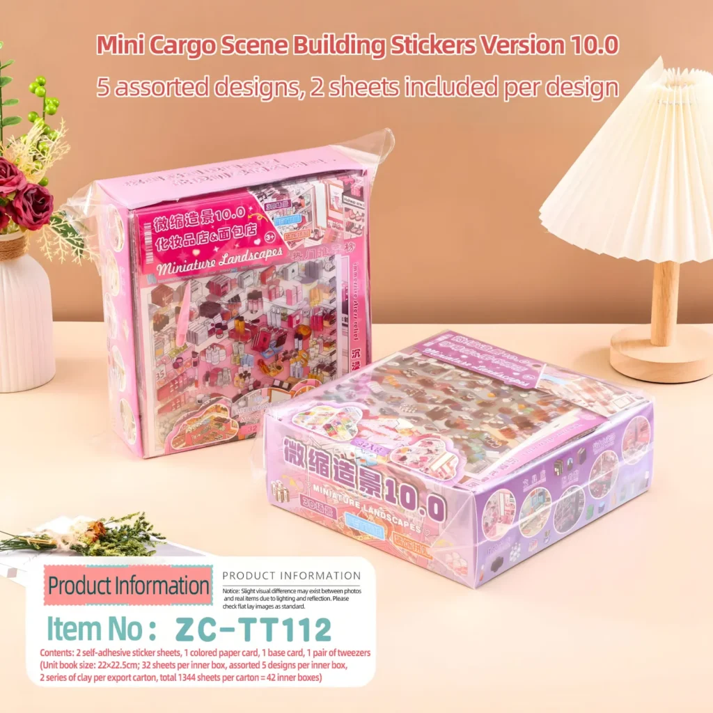 ZC-TT112 Scene Building Sticker Set (2 pcs)