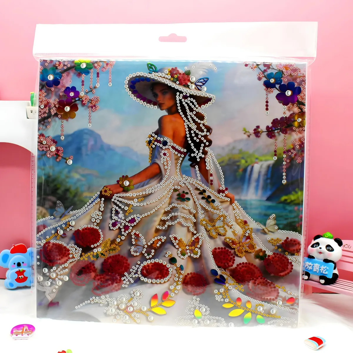 HDX-199 Cold-Foil Pearl Frame Painting Kit